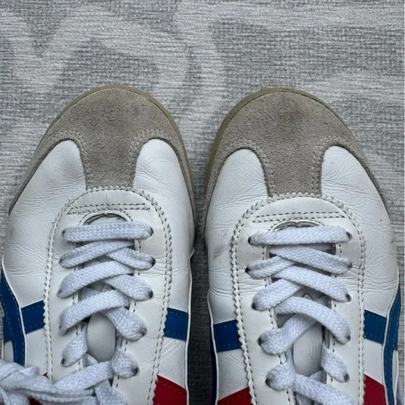 Onitsuka Tigers Mexico 66 Red, White and Blue Sneakers - Picture 4 of 4